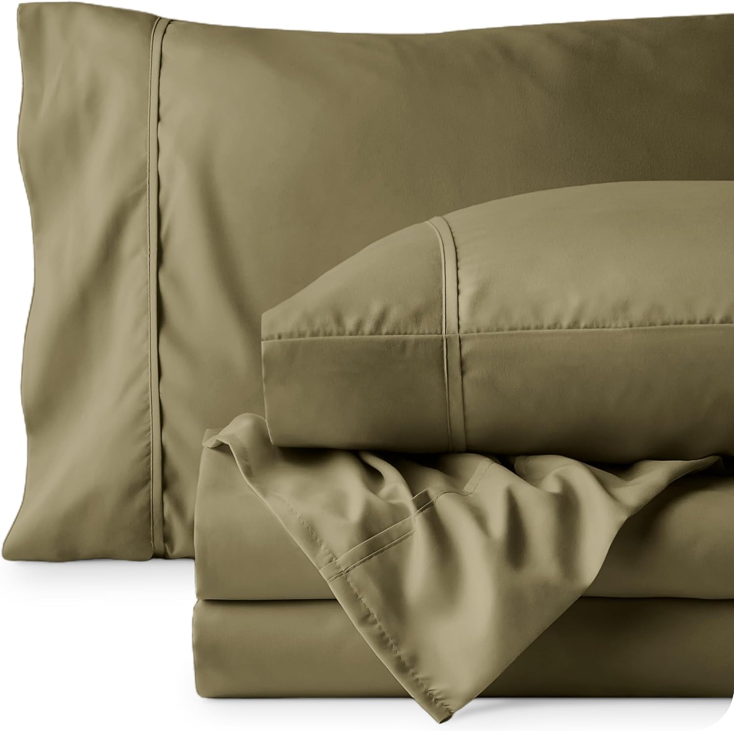 OLIVE GREEN MICROFIBER SET - (PREMIUM)