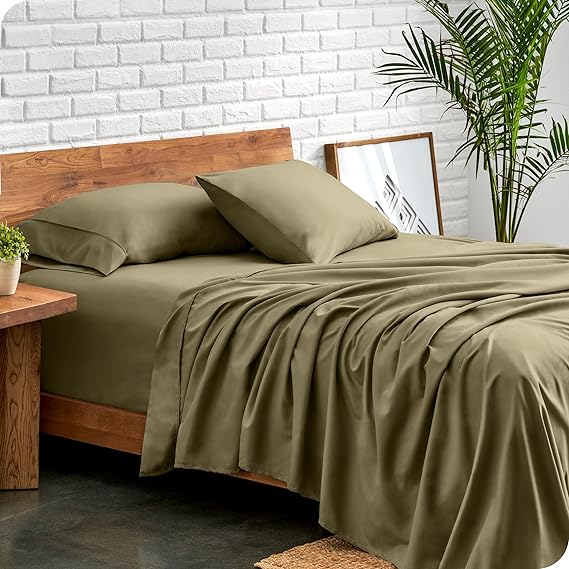 OLIVE GREEN MICROFIBER SET - (PREMIUM)